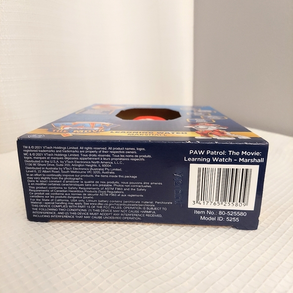 Paw Patrol Marshall Learning Wrist Watch Vtech Matching Memory Numbers - Picture 8 of 8